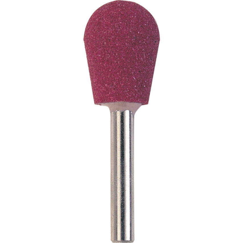Kennedy KEN2500230K A23 mounted point, tapered bullet-shaped aluminium oxide stone on 6mm shank