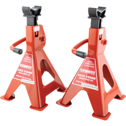 KENNEDY 2-TONNE AXLE STANDS (PR) (KEN5035520K), 2 TON HEAVY DUTY JACK STAND