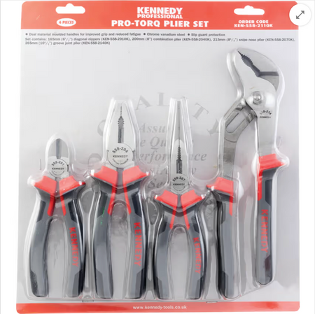 KENNEDY (SET-4) / (SET-3) PRO-TORQ PLIERS KEN5582110K / KEN5582120K KENNEDY