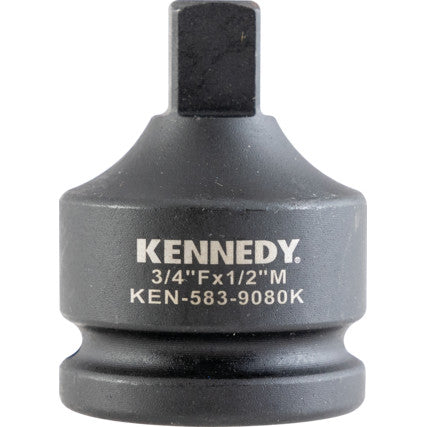 KENNEDY 1/2" MALE x 3/4" FEMALE SQUAREDRIVE IMPACT REDUCER (KEN5839080K)