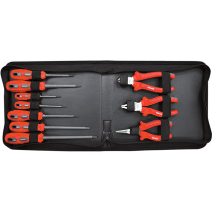 KENNEDY INSULATED SCREWDRIVER & PLIER SET10-PCE (KEN5951600K)