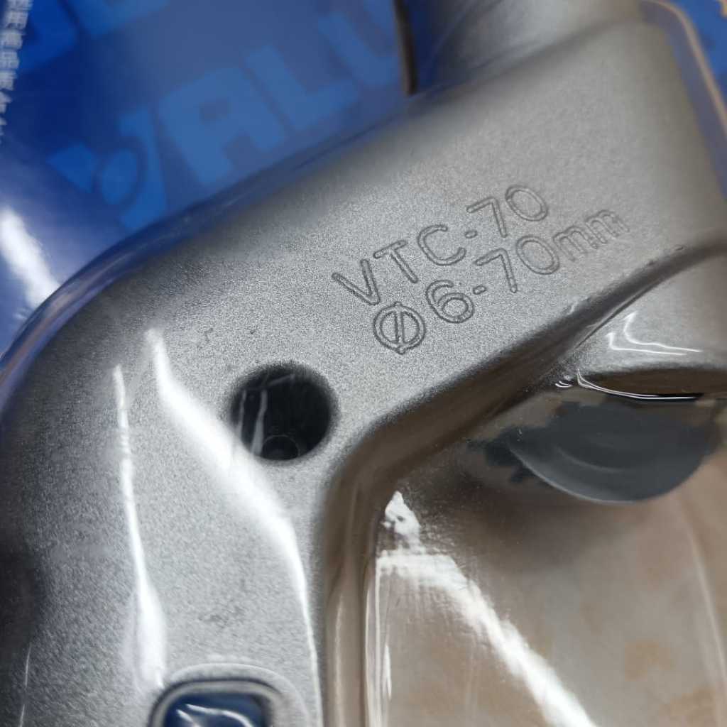 VALUE VTC-70 tube cutter big size(1/4-2-5/8)(6mm-70mm)tool alat potong paip tembaga airconditioner pipe cutter deburring Techno Tools & Equipment