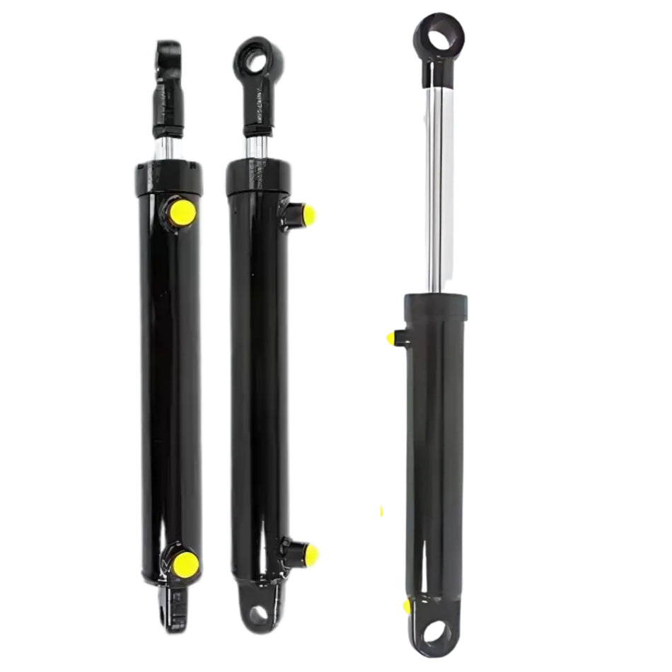 100-500mm Stroke Hydraulic Oil Cylinder Heavy Duty Bidirectional Lifting 8 Tonnage HSG | 3 Months Warranty