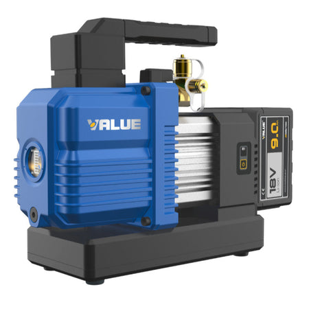 VALUE VRP-6DLi 6CFM Dual Stage Li-battery Vacuum Pump | 100% New & Original VALUE