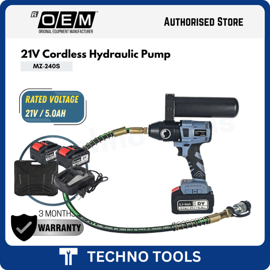 MZ-240S 21V Cordless Hydraulic Pump - Brand New OEM