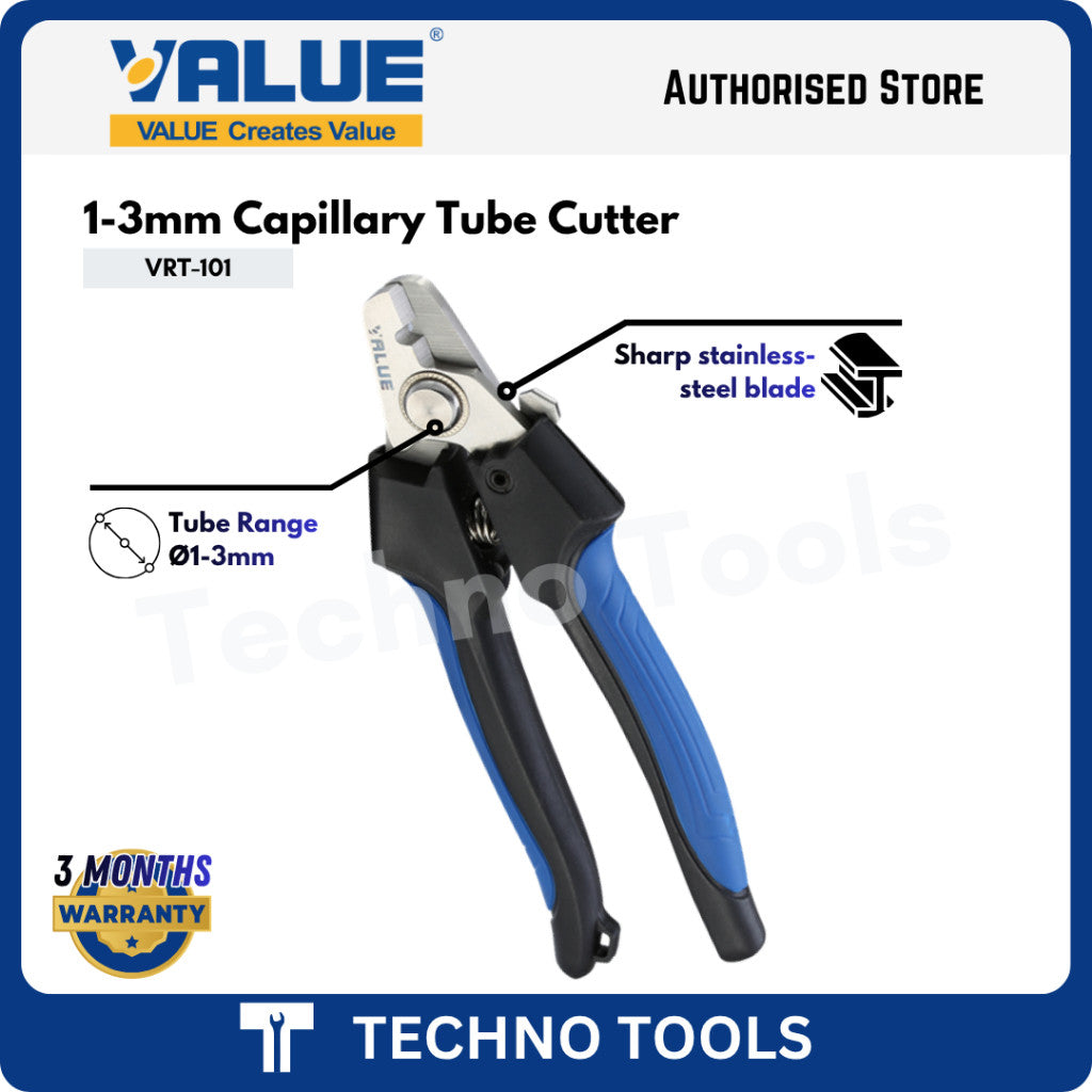 VALUE VRT-101 1-3mm Capillary Tube Cutter | 3 Months Warranty VALUE