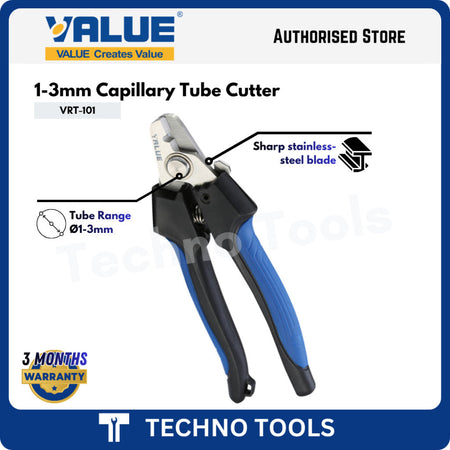 VALUE VRT-101 1-3mm Capillary Tube Cutter | 3 Months Warranty VALUE