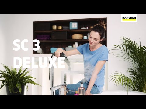 Karcher SC 3 Deluxe Home steam cleaner video