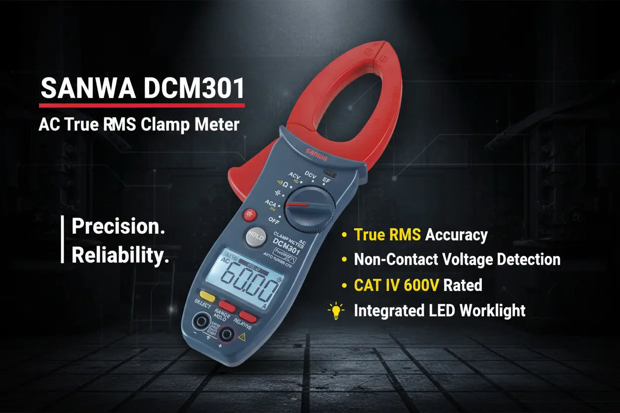 SANWA DCM301 Product Listing Banner