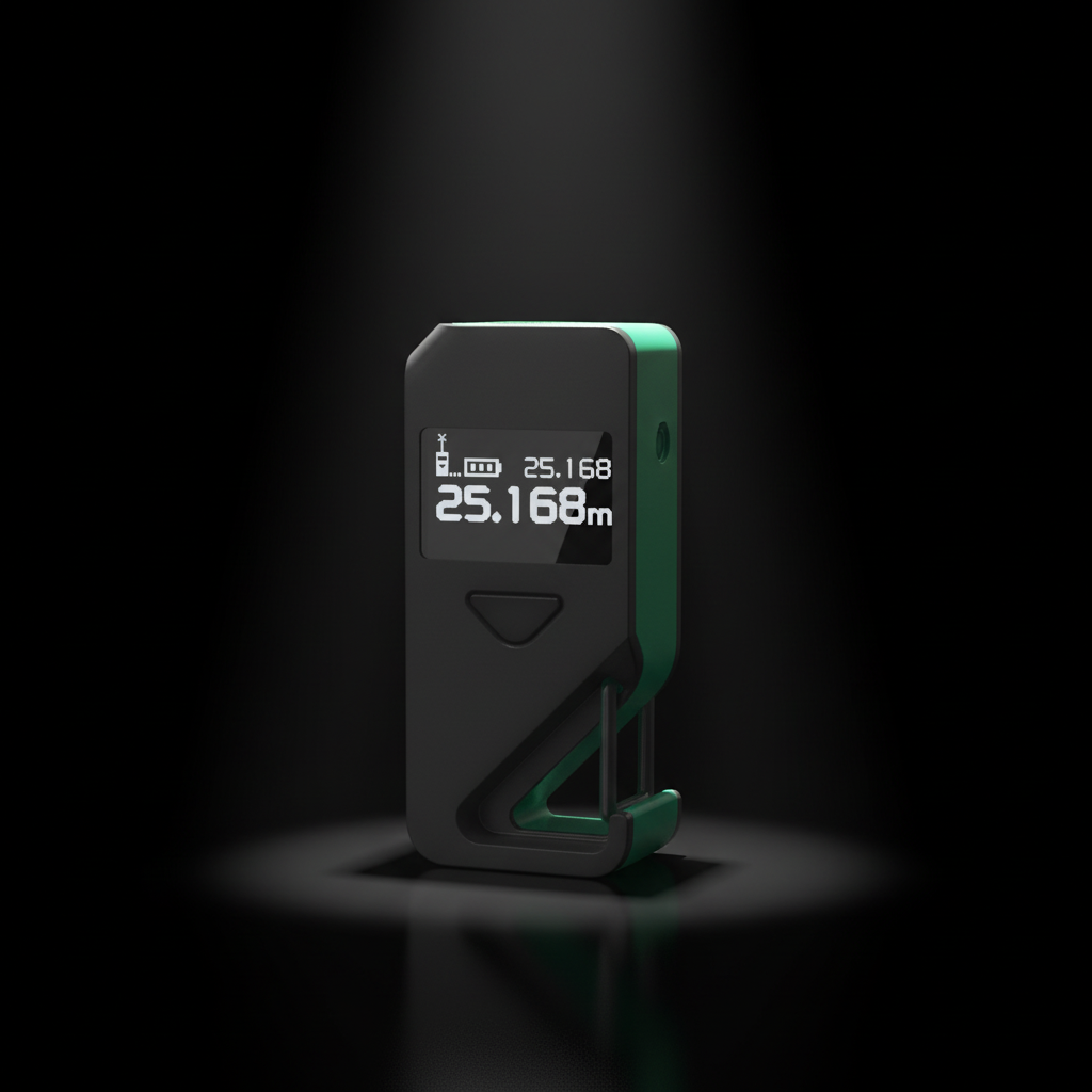 SATA 05202 Laser Distance Meter with Smooth Black Plastic