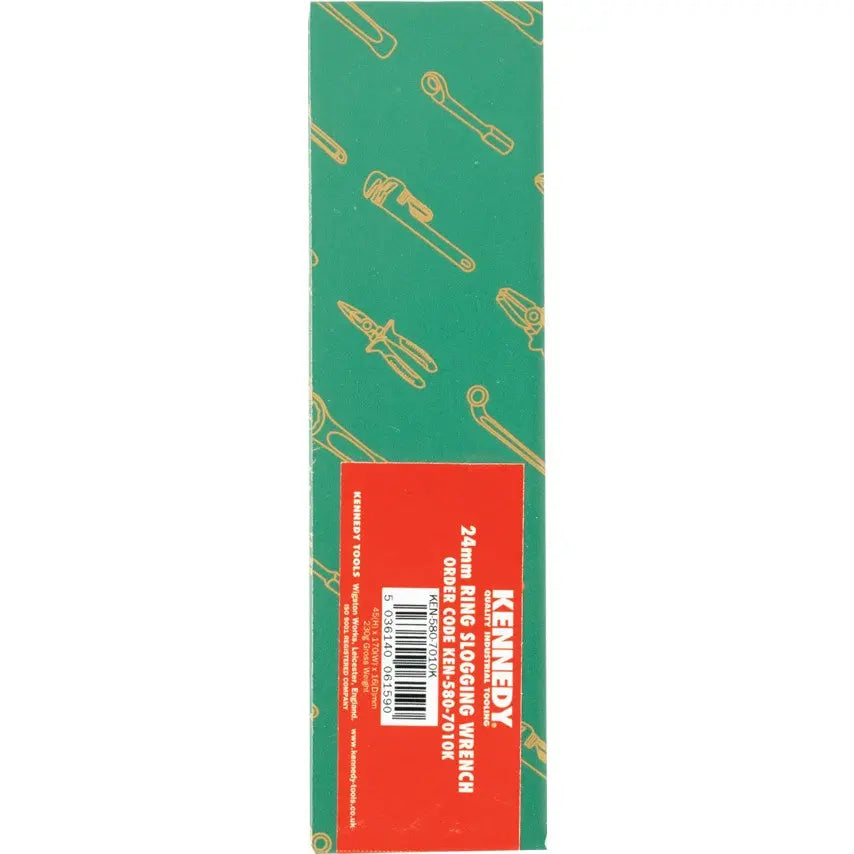 Kennedy Single End Ring Slogging Spanner From 1-1/16in to 4-5/8in, imperial KENNEDY