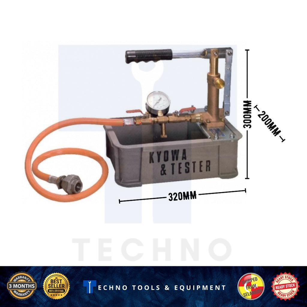 KYOWA T-50K-P / T-100K Hydraulic Pressure Hand Test Pump (Made in