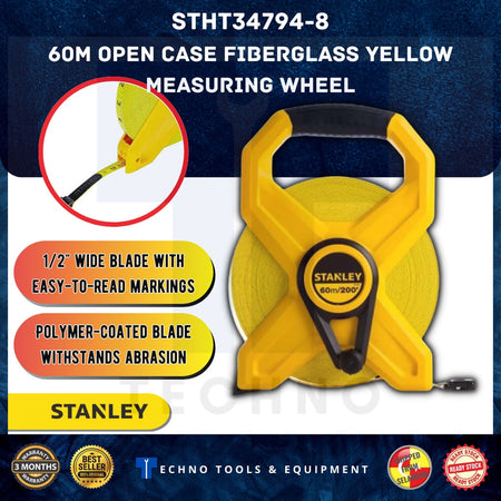 Stanley STHT34794-8 60m open reel fibreglass long tape