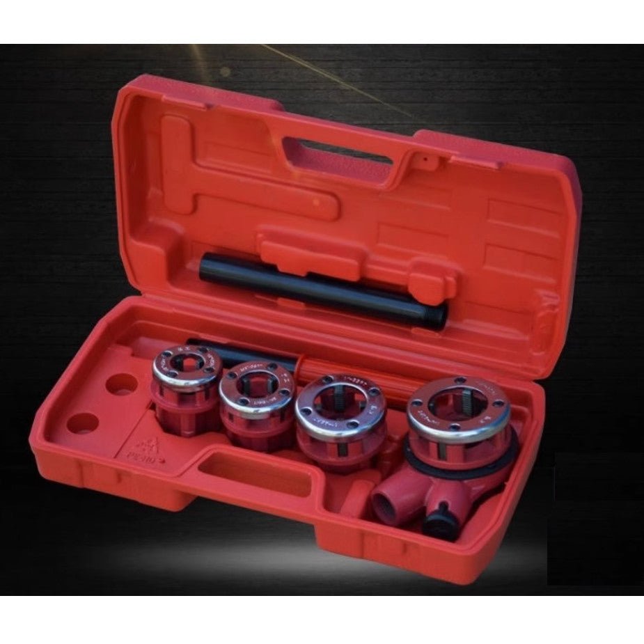 25mm Rachet Threader MANUAL PIPE THREADER RATCHET GI PIPE DIES SET ½”, ¾”, 1”, 1-1/4” RATCH ...