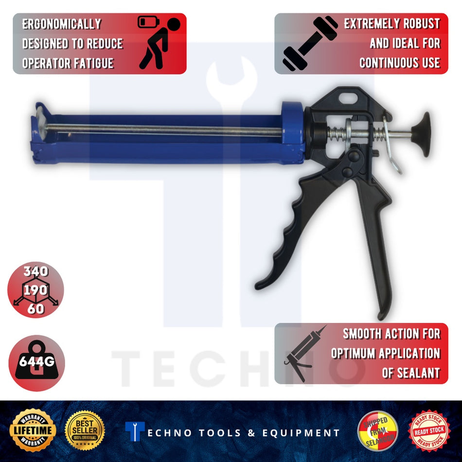 KENNEDY KEN7151400K 310ml Heavy Duty Ergonomic Sealant Applicator Gun