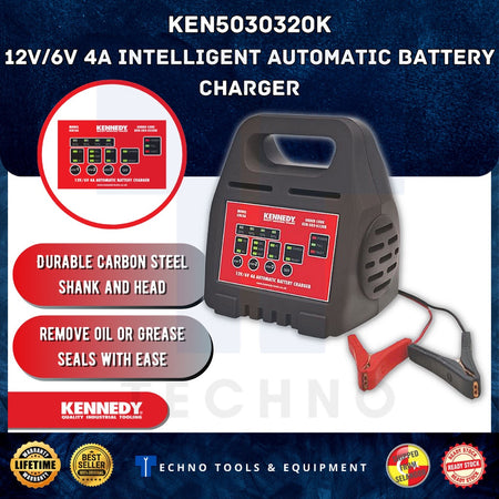Kennedy Automatic Battery Charger 6/12V 4A KEN5030320K KENNEDY