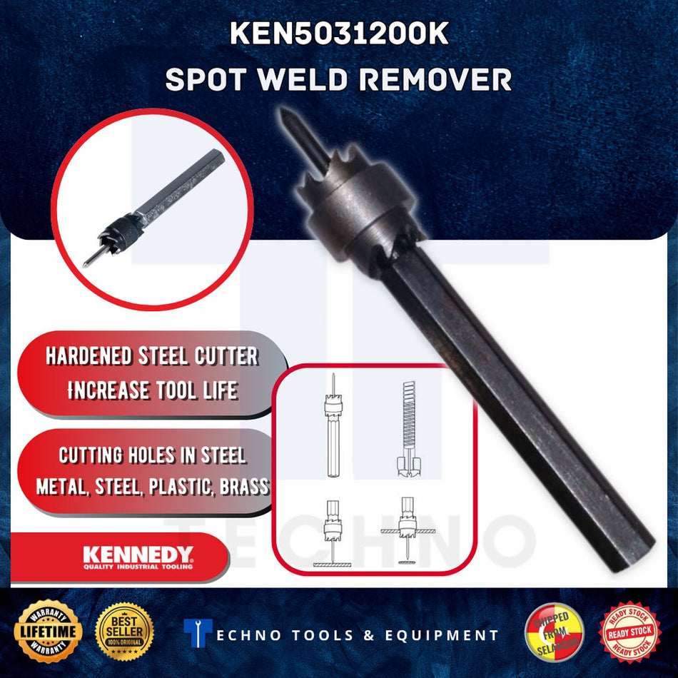 Kennedy Spot Weld Remover Hardened Cutter KEN5031200K KENNEDY