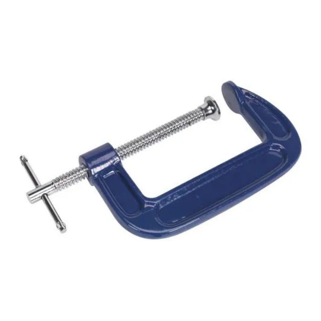 Kennedy Extra Heavy Duty G-Clamp From 10in to 12in, copper screw KENNEDY