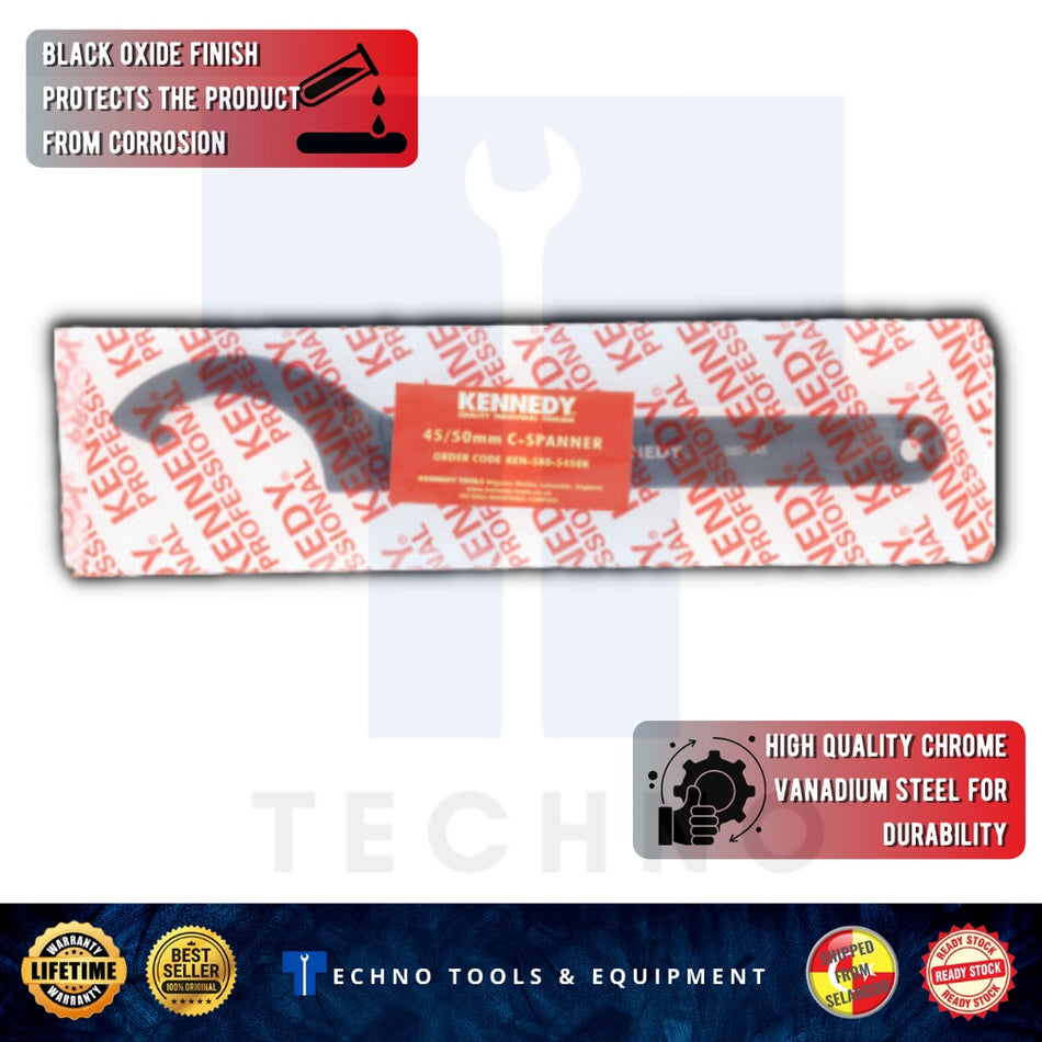 KENNEDY KEN5805450K 50mm Single End C Spanner