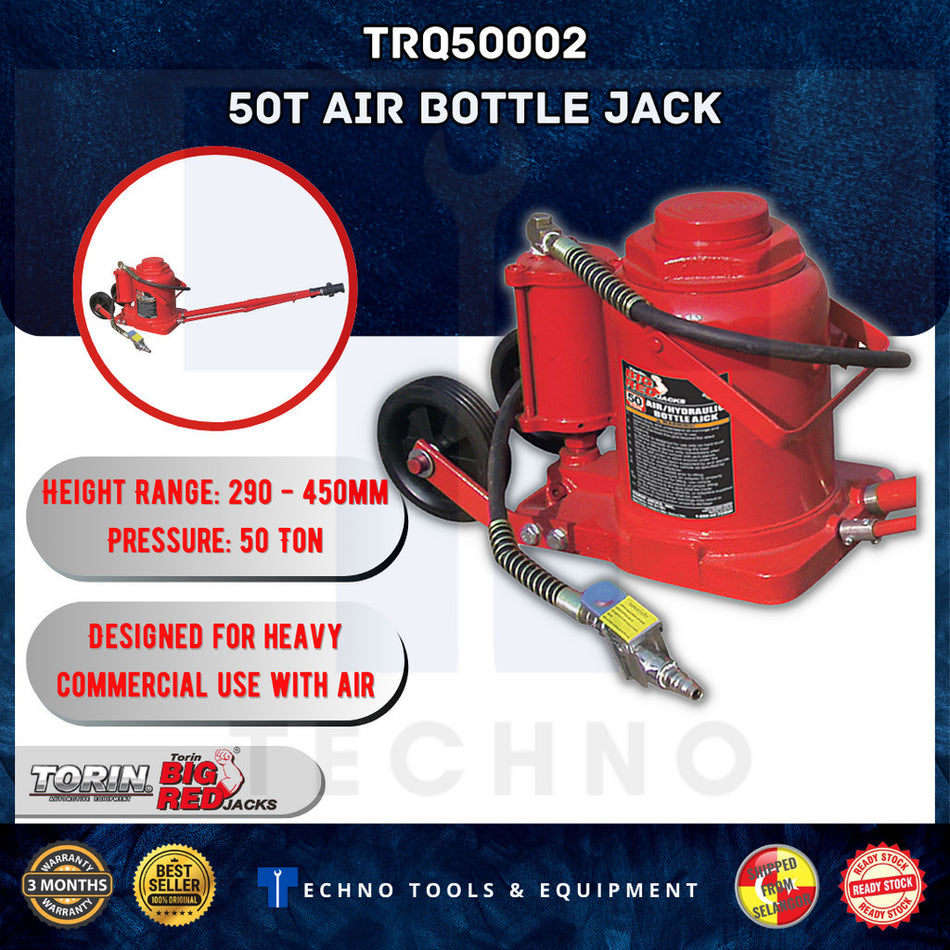 Hydraulic Air Bottle Jack (20 TON / 30 TON / 50 TON) TA92006 TRQ30002 TRQ50002