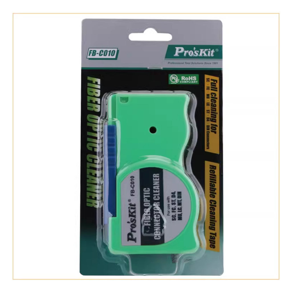 Pro'skit FB-C010 Fiber Optic Connector Cleaner PRO'SKIT