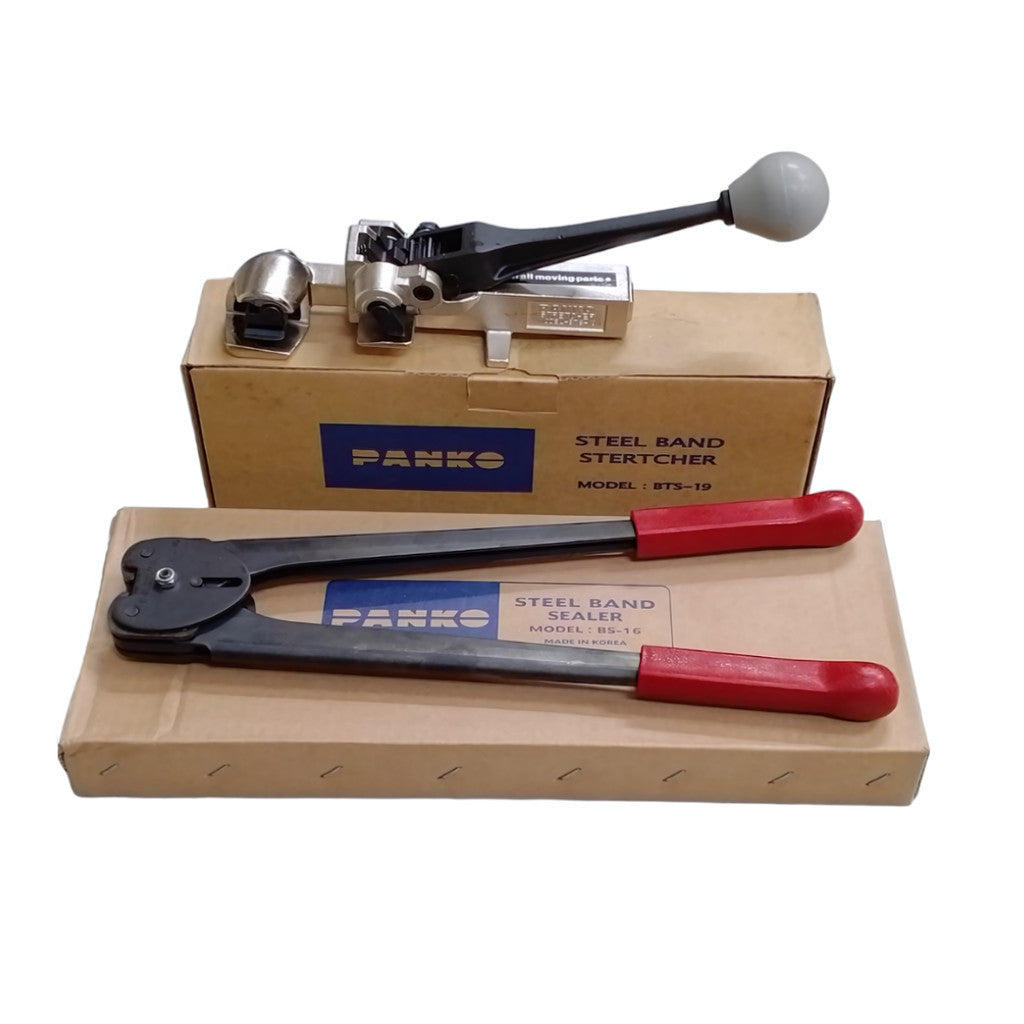 PANKO BT-19 19mm Steel Band Stretcher & Sealer Tool Set Techno Tools & Equipment