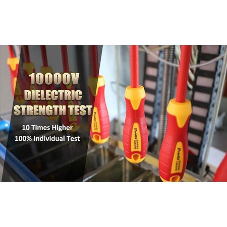 PRO'SKIT SD-810 Series Insulated VDE Screwdrivers | 1000V Certified PRO'SKIT
