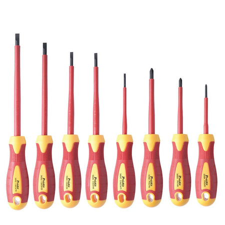 PRO'SKIT SD-810 Series Insulated VDE Screwdrivers | 1000V Certified PRO'SKIT