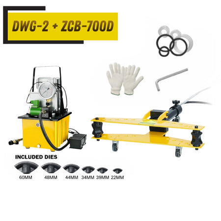 1/2"-2" Electric Hydraulic Pipe Bender DWG-2 | 3 Months Warranty OEM