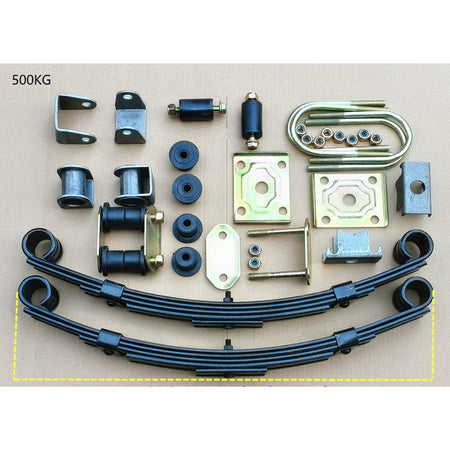 [Heavy Duty] Leaf Spring Automotive Suspension Modification Kits - 52cm / 62cm / 65cm OEM