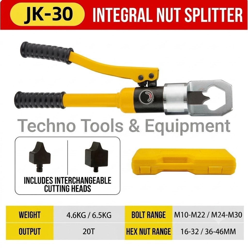 10T / 14T / 20T Hydraulic Nut Splitter YP-24/JK-27/JK-30  3 Months Warranty OEM