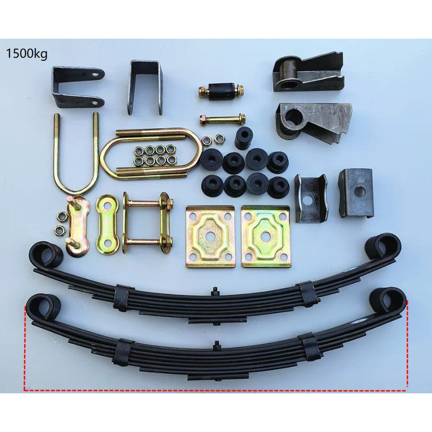 [Heavy Duty] Leaf Spring Automotive Suspension Modification Kits - 52cm / 62cm / 65cm OEM