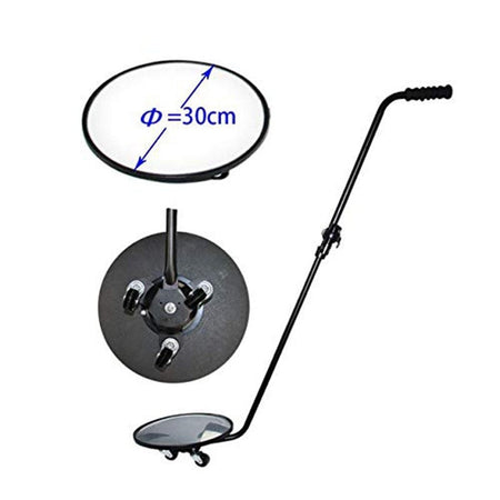JTAJM-V3 300mm Telescopic Under Vehicle Inspection Mirror with LED Flashlight & Wheels | 3 Months Warranty OEM