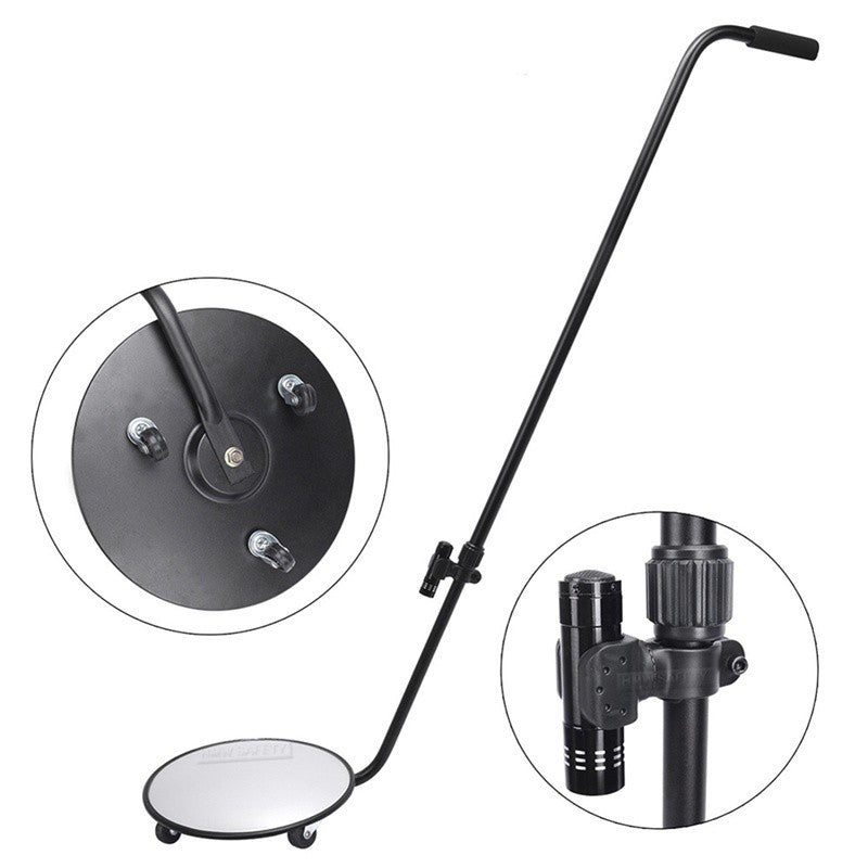 JTAJM-V3 300mm Telescopic Under Vehicle Inspection Mirror with LED Flashlight & Wheels | 3 Months Warranty OEM