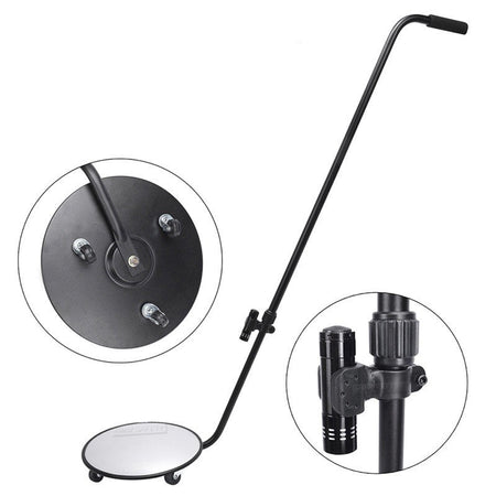 JTAJM-V3 300mm Telescopic Under Vehicle Inspection Mirror with LED Flashlight & Wheels | 3 Months Warranty OEM
