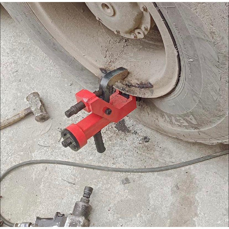 Heavy Duty Manual Pneumatic Bead Breaker – Professional Tire Change Tool (Red) | 3 Months Warranty Techno Tools & Equipment