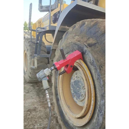 Heavy Duty Manual Pneumatic Bead Breaker – Professional Tire Change Tool (Red) | 3 Months Warranty Techno Tools & Equipment