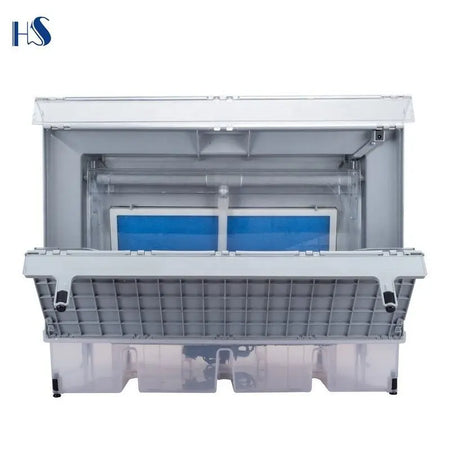 HSENG HS-E600 Water Curtain Spray Booth Triple Fans with LED Techno Tools & Equipment