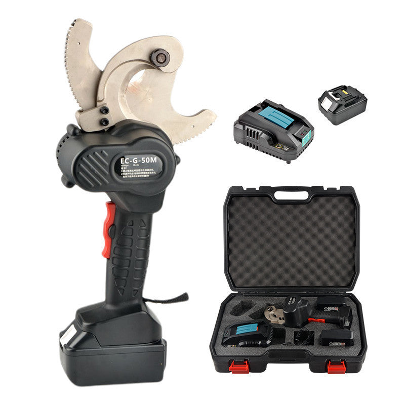 EC-50M 60kN High Quality Cordless Ratchet Cable Cutter for Copper and Aluminum Techno Tools & Equipment