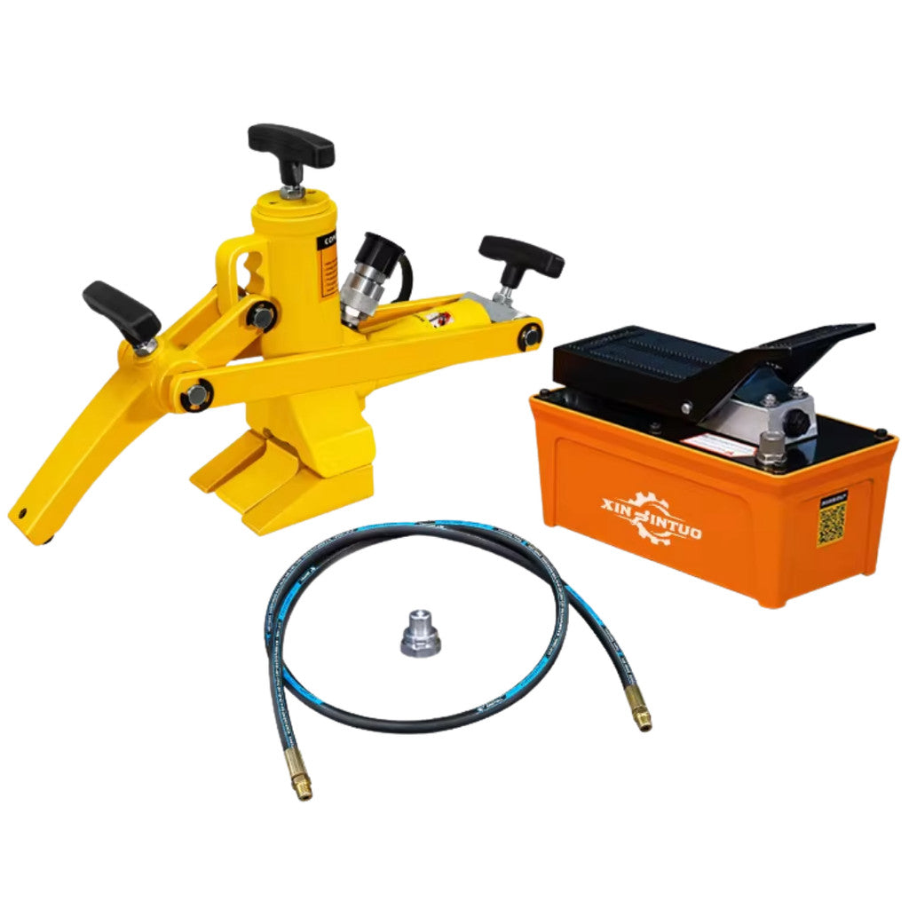 Portable 5" Hydraulic Bead Breaker Tire Changer For Tractor Truck | 3 Months Warranty | With 1.6L Pneumatic Pump OEM