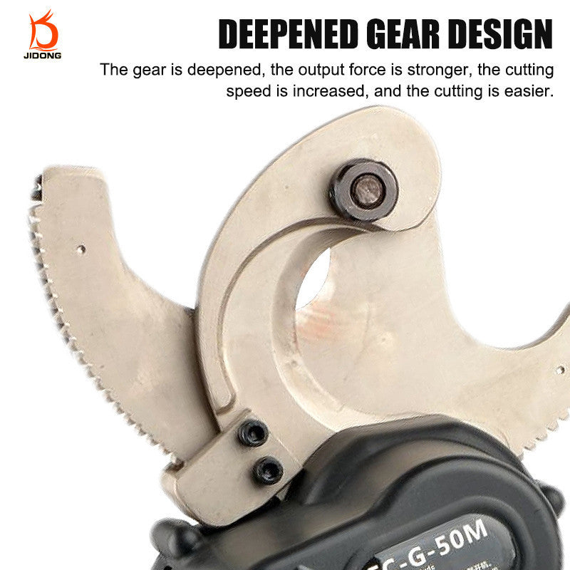 EC-50M 60kN High Quality Cordless Ratchet Cable Cutter for Copper and Aluminum Techno Tools & Equipment
