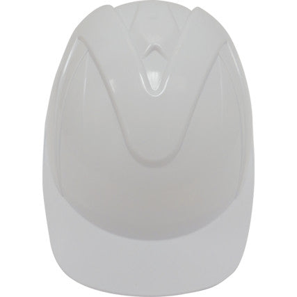 TUFFSAFE TFF9571210K ABS VENTED COMFORT FIT SAFETY HELMET WHITE