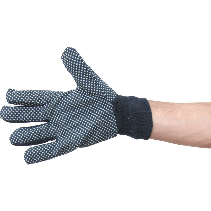 TUFFSAFE TFF9611122K NAVY BLUE C/D POLKA DOT PALM GLOVES