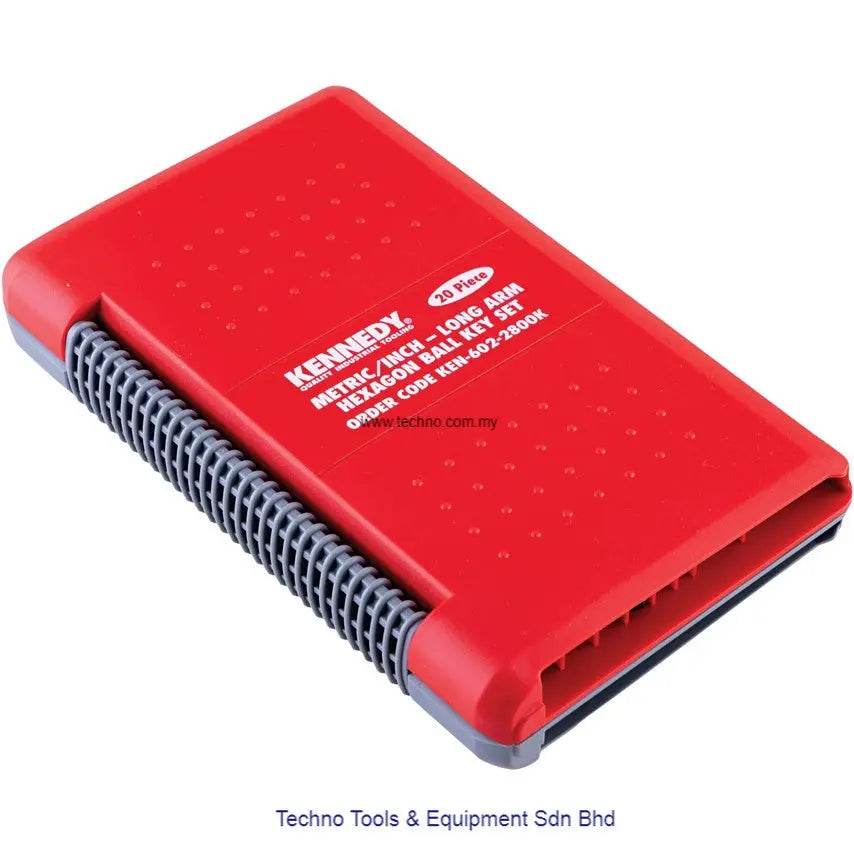 keneky KENNEDY KEN6022800K 20Pcs Imperial & Metric Hex Key Set L-Wrench