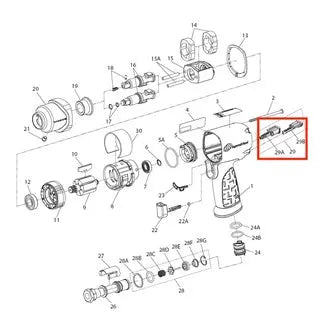 Ingersoll Rand 2135-3 Cylinder Replacement For Impact Wrench - Repair Part - View #10