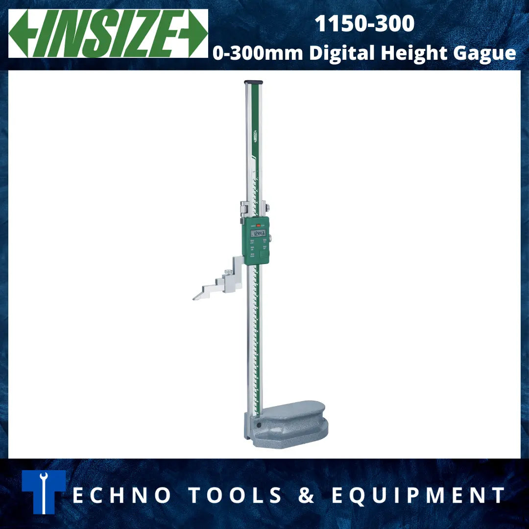 INSIZE 1150-300 Digital Height Gauge 0-300mm/0-12" INSIZE