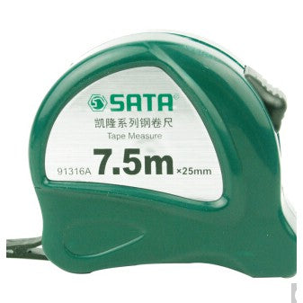 SATA 91316A 7.5m x 25mm ABS Case Tape Measure