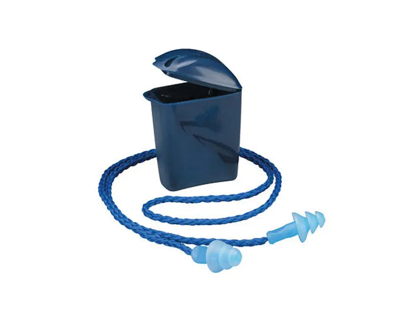 Ear Plug With Rope 3M Reusable Earplug with braided rope and Carrying Case 1291 – Techno ...