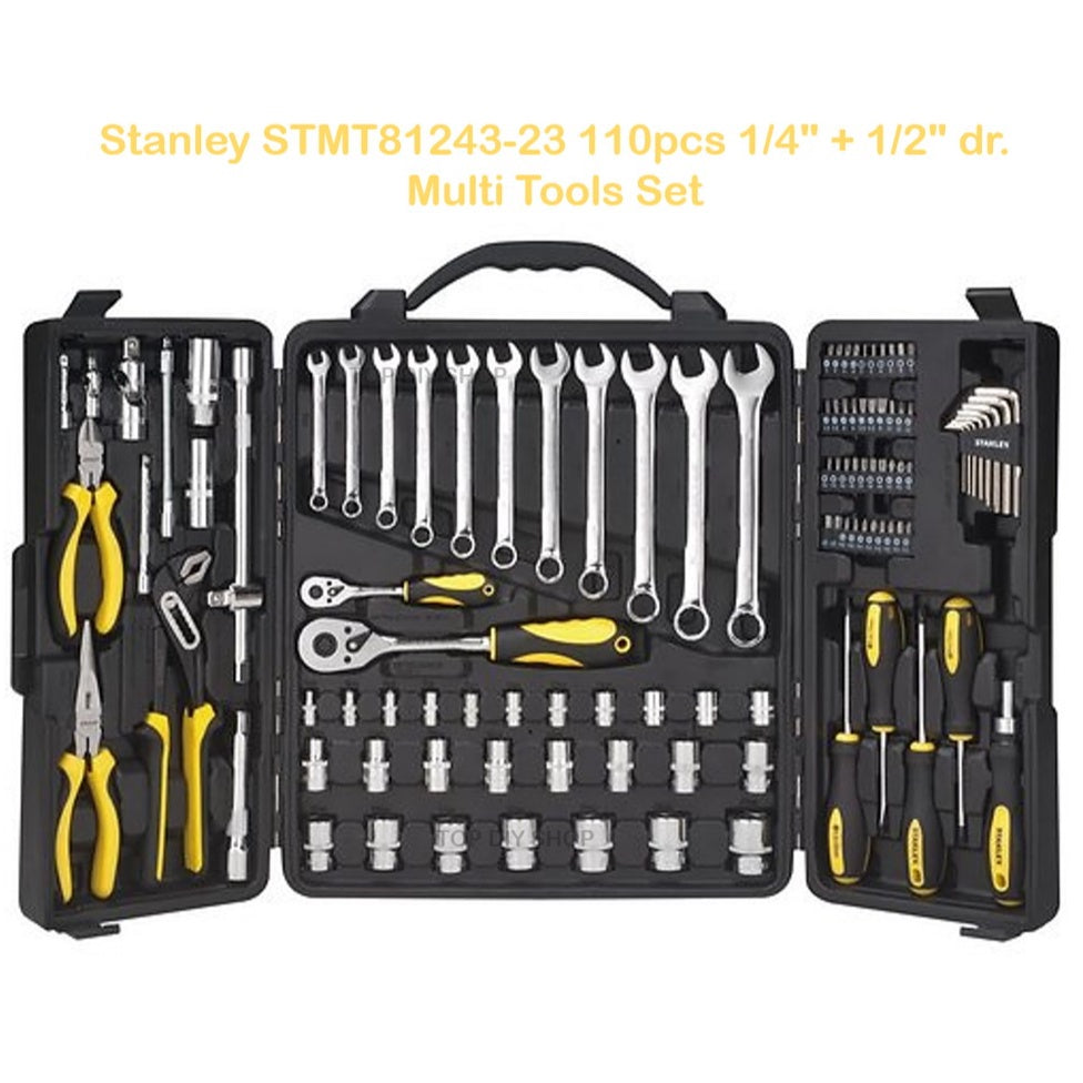STANLEY STMT81243-840 110pcs Multi Tools Set