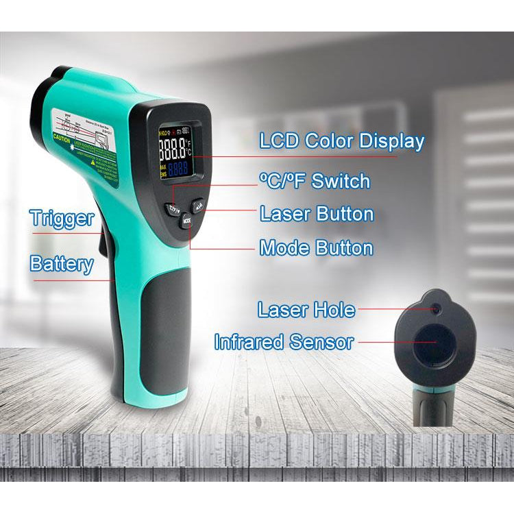 PRO'SKIT MT-4606 Infrared Thermometer (-50 to 550°C)